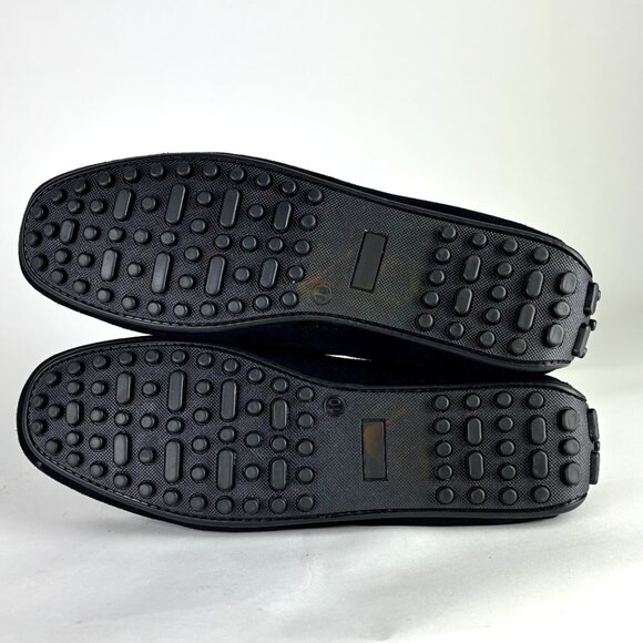 Bruno Magli Torro Blue Suede Loafers (US 10M / EU 43) Like New - Picture 12 of 14